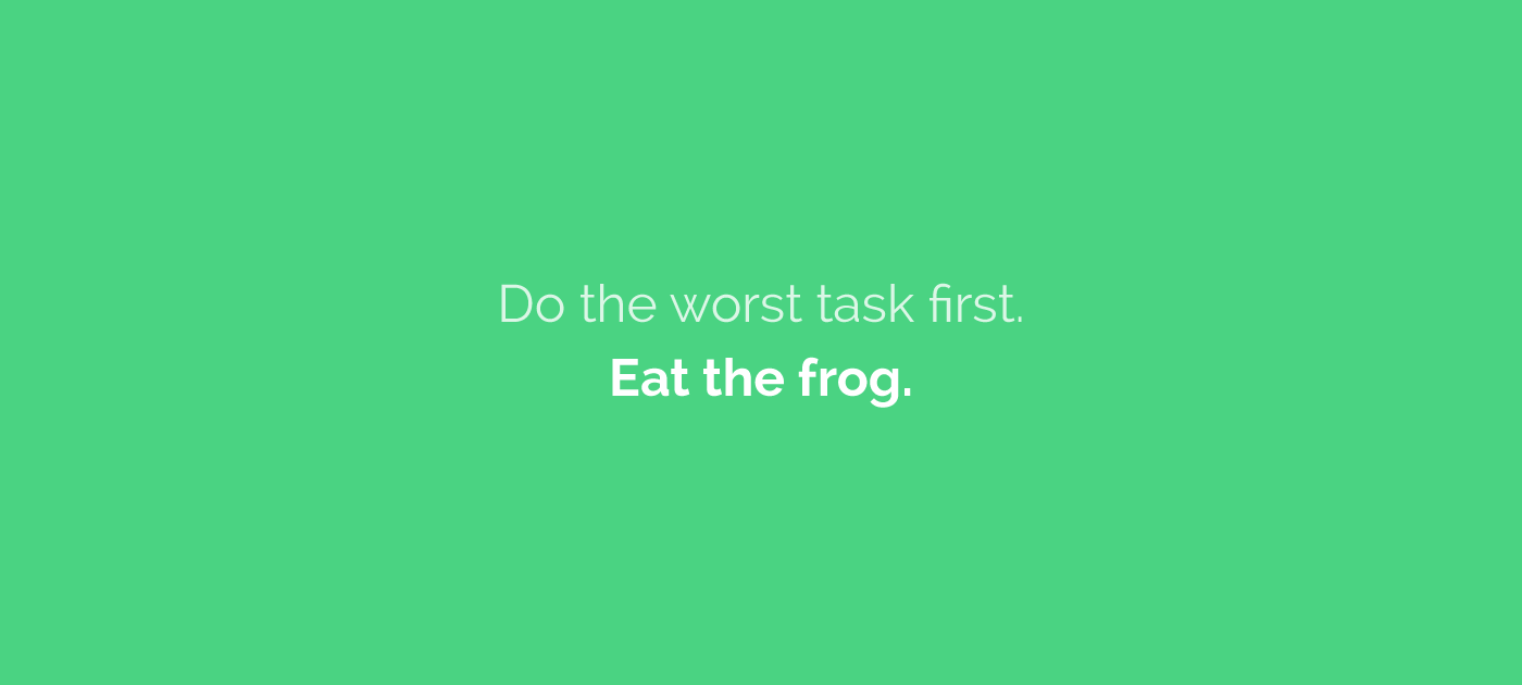 Noisli - Eat the frog